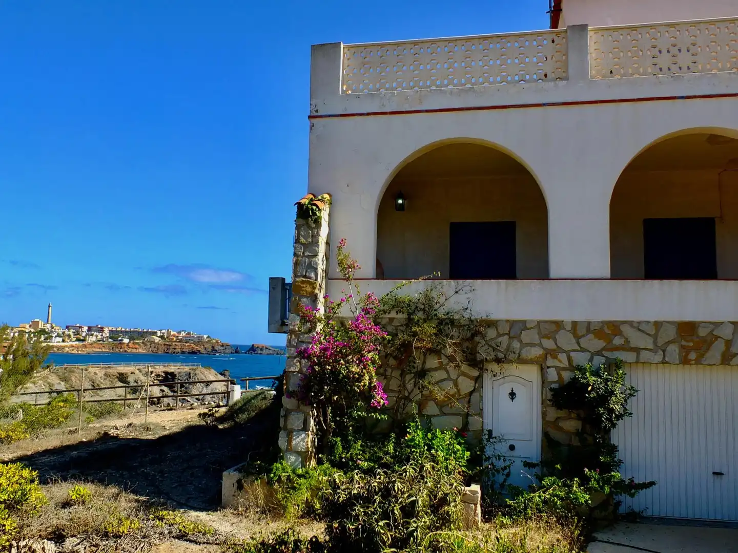 Vista exterior de Casa o chalet en venta en Cartagena con Jardín privado y Terraza