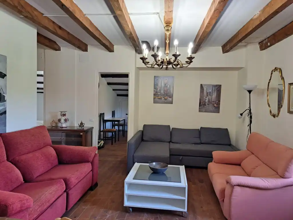 Living room of Houses for sale in Cercs  with Heating, Parquet flooring and Terrace