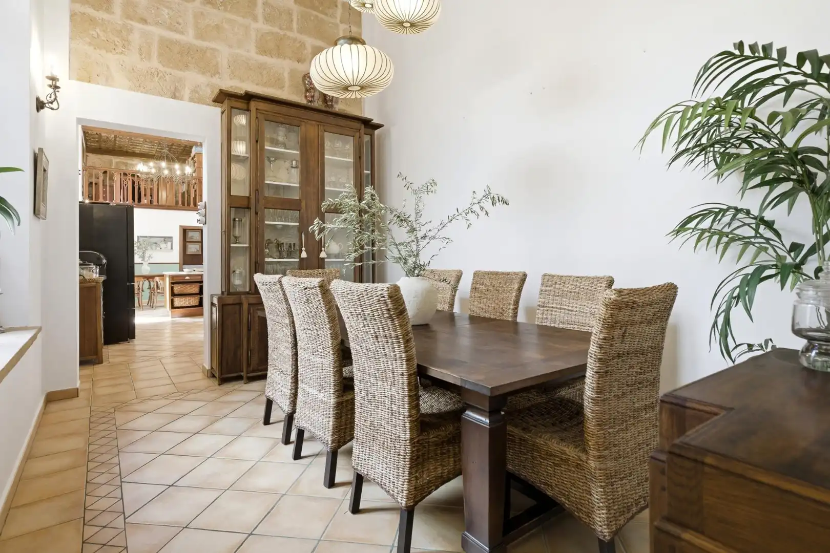 Comedor de Casa o chalet en venta en Jávea / Xàbia con Calefacción, Jardín privado y Terraza