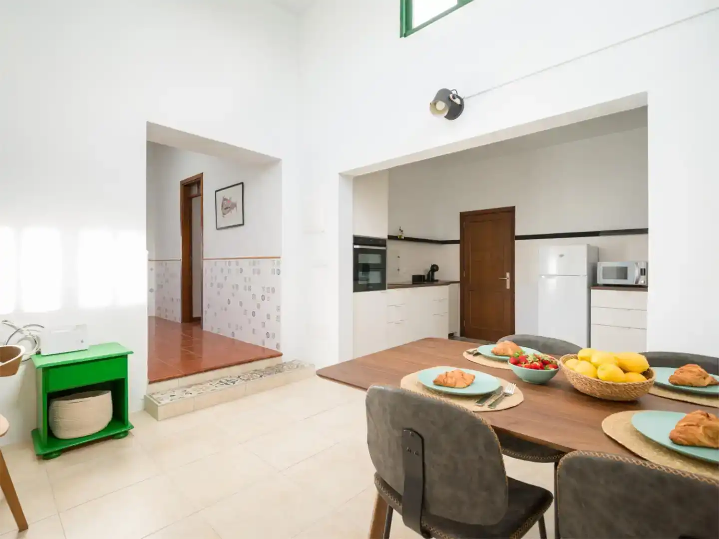 Cocina de Casa adosada en venta en Haría con Trastero, Horno y Lavadora