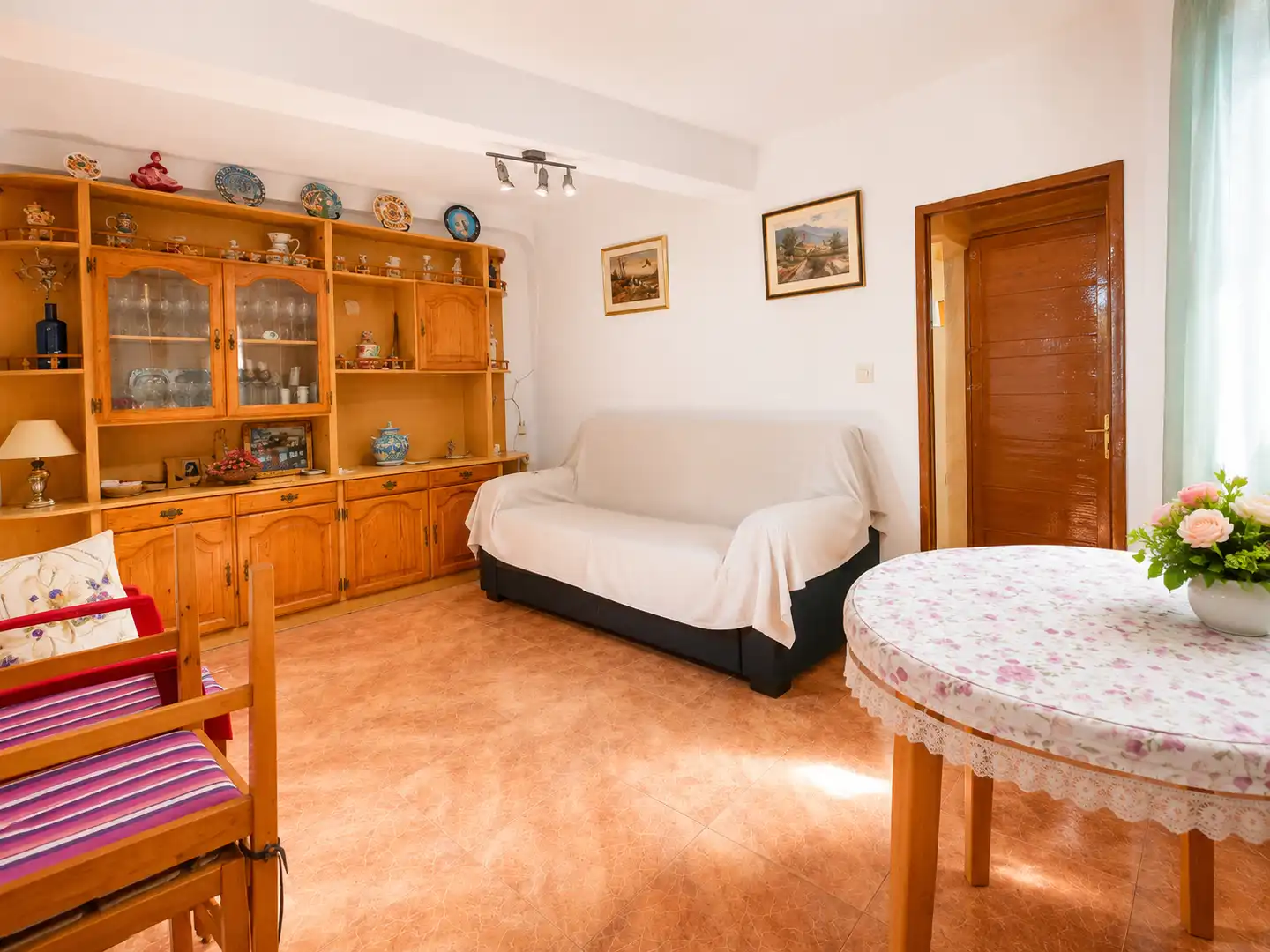 Wohnzimmer von Country house zum Verkauf in Valdeolivas mit Abstellraum, Möbliert und Balkon