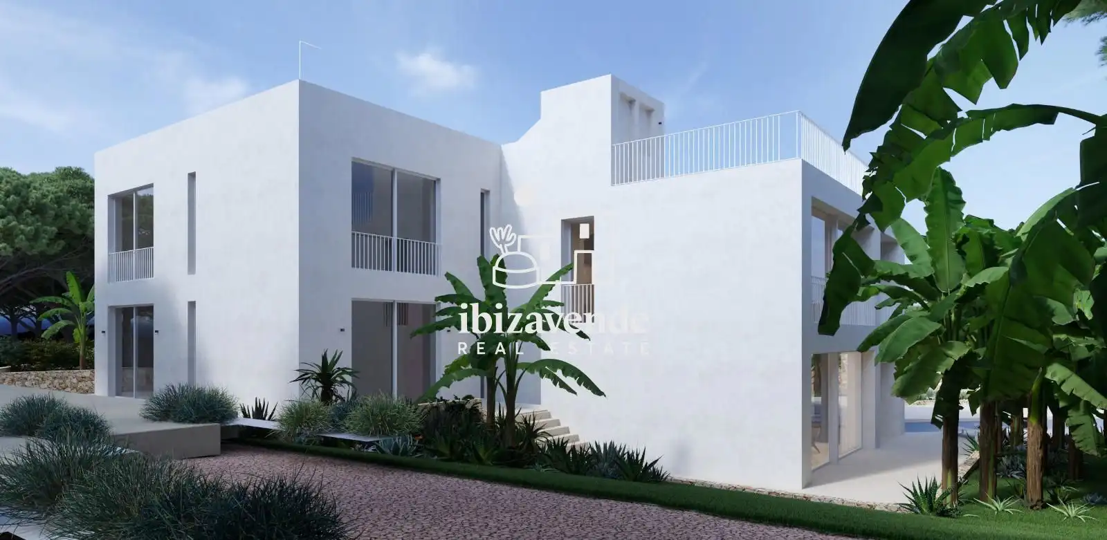Jardí de Casa o xalet en venda en Santa Eulària des Riu amb Aire condicionat, Calefacció i Terrassa