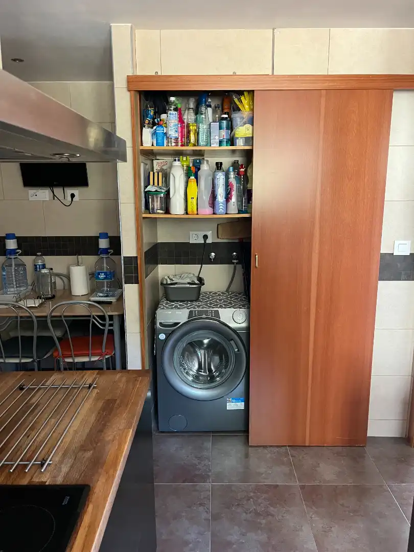 Cuina de Casa o xalet en venda en Moià amb Calefacció, Jardí privat i Terrassa