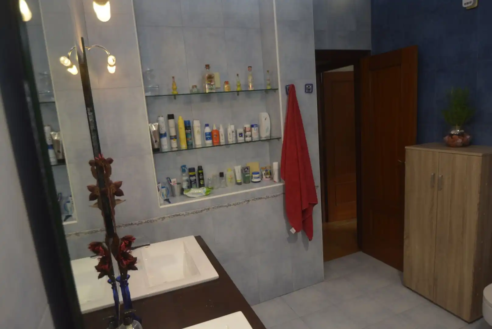 Badezimmer von Haus oder Chalet zum Verkauf in Las Torres de Cotillas mit Klimaanlage, Heizung und Privatgarten