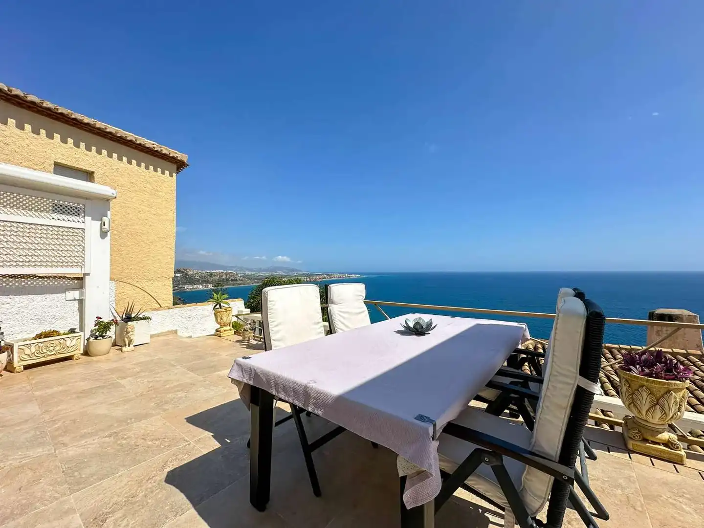 Terrace of Houses for sale in Salobreña  with Terrace, Swimming Pool and Internet