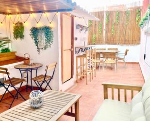 Terrace of Single-family semi-detached for sale in  Valencia Capital  with Air Conditioner and Terrace