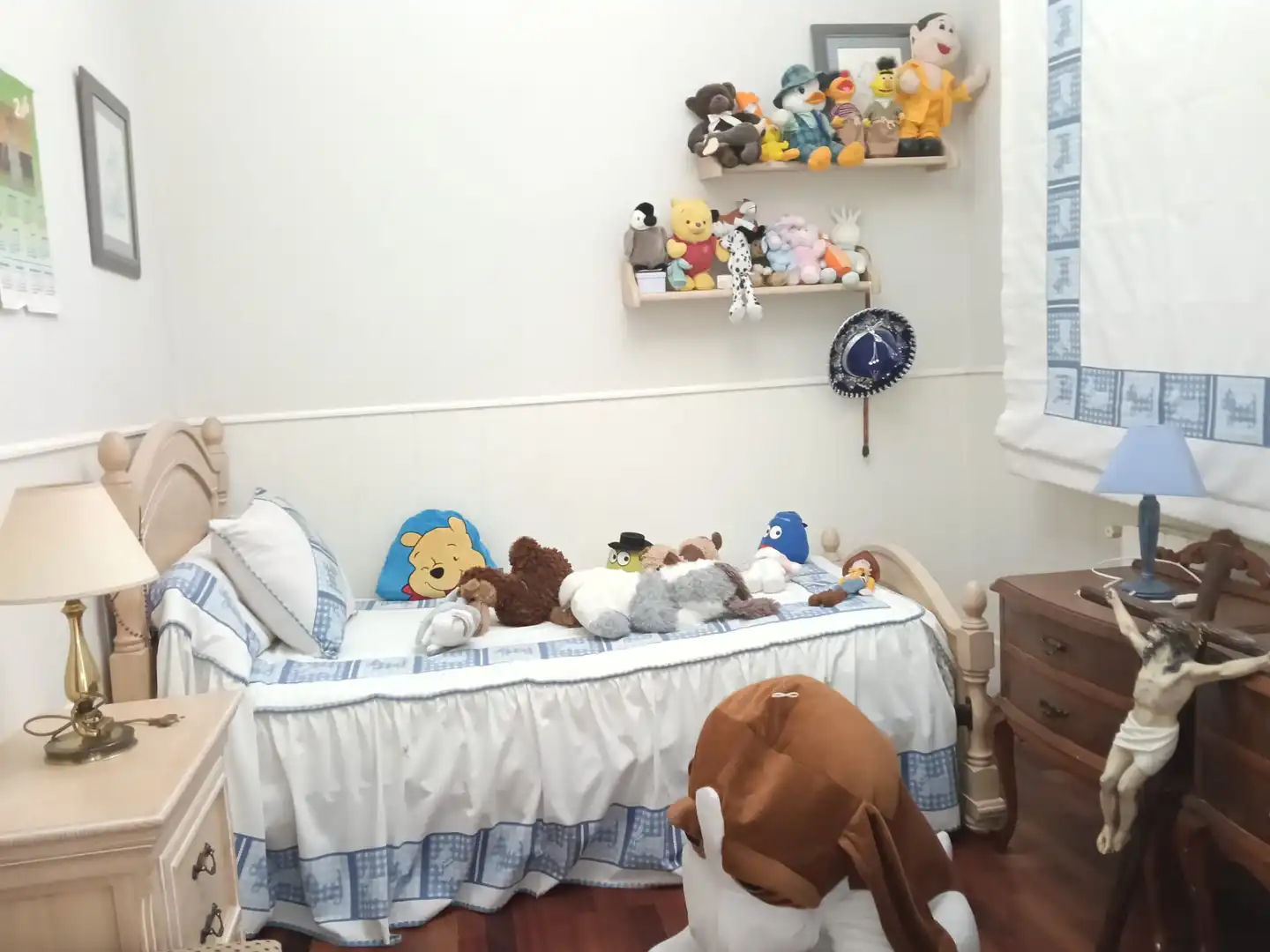 Bedroom of Flat for rent in Almendralejo  with Air Conditioner, Heating and Parquet flooring