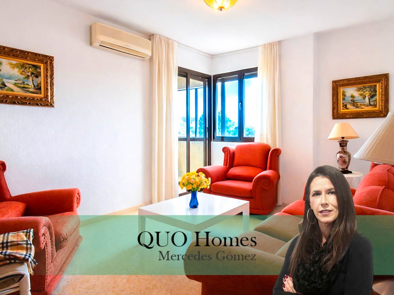 Sala d'estar de Pis en venda en Jerez de la Frontera amb Aire condicionat, Moblat i Balcó