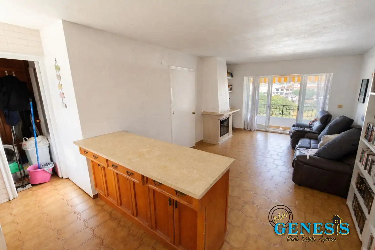 Kitchen of Flat for sale in Orihuela  with Air Conditioner, Furnished and Washing machine