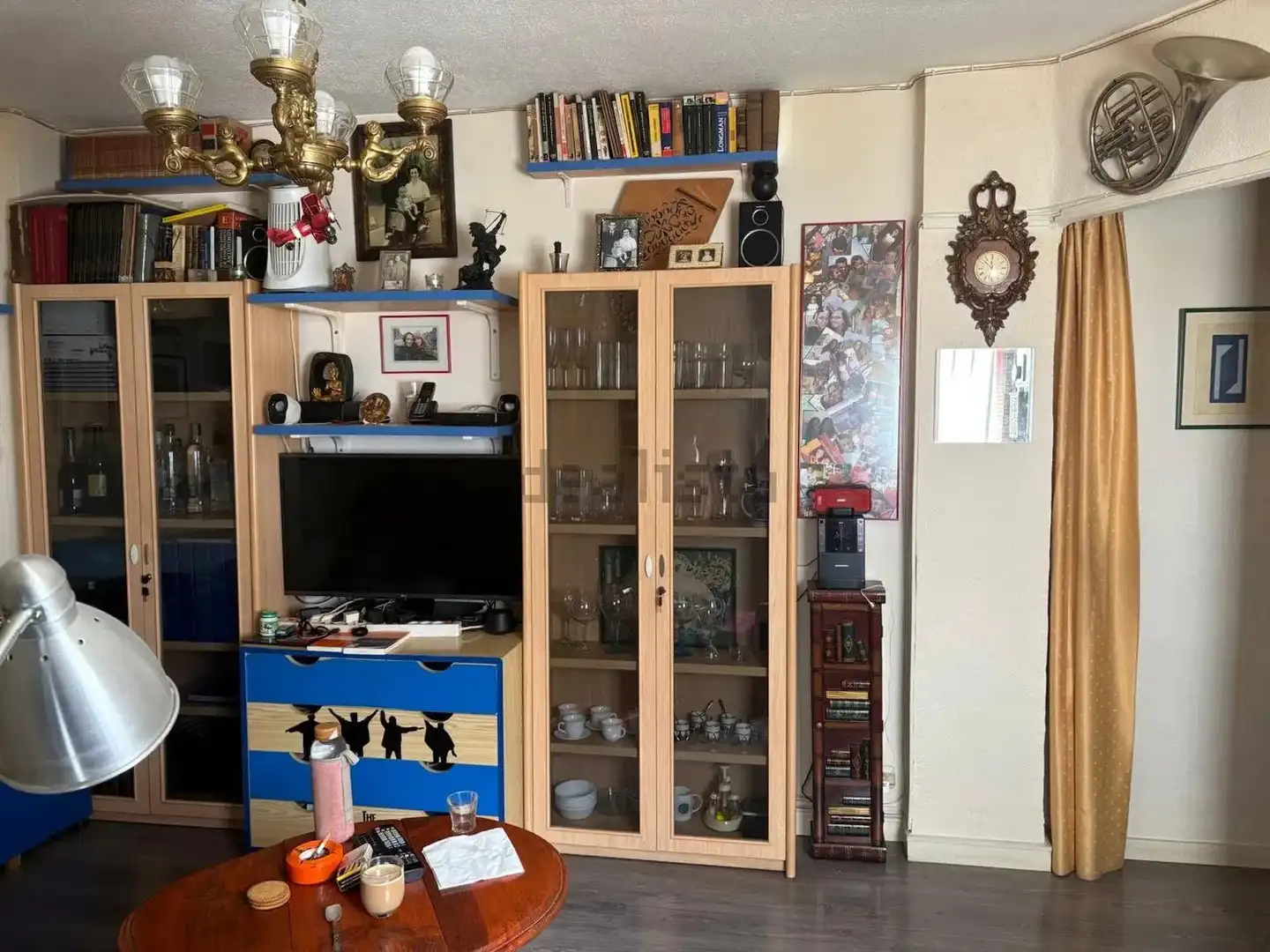 Living room of Flat for sale in Madrid  with Air Conditioner, Heating and Parquet flooring