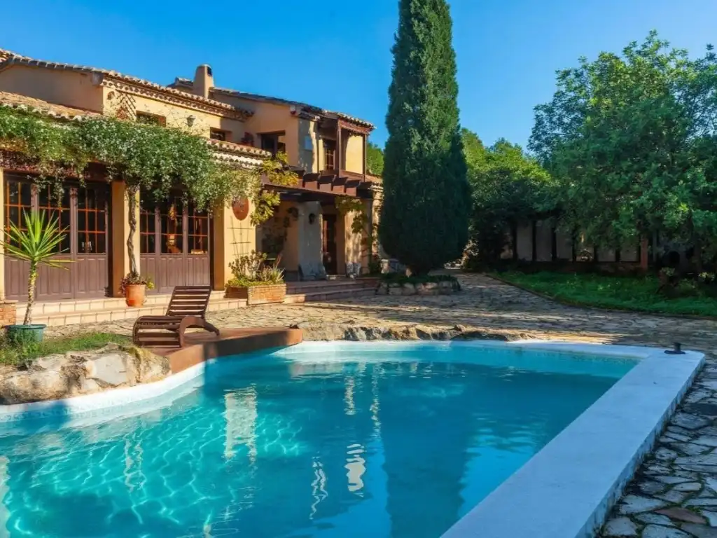 Piscina de Casa o xalet en venda en Borriol