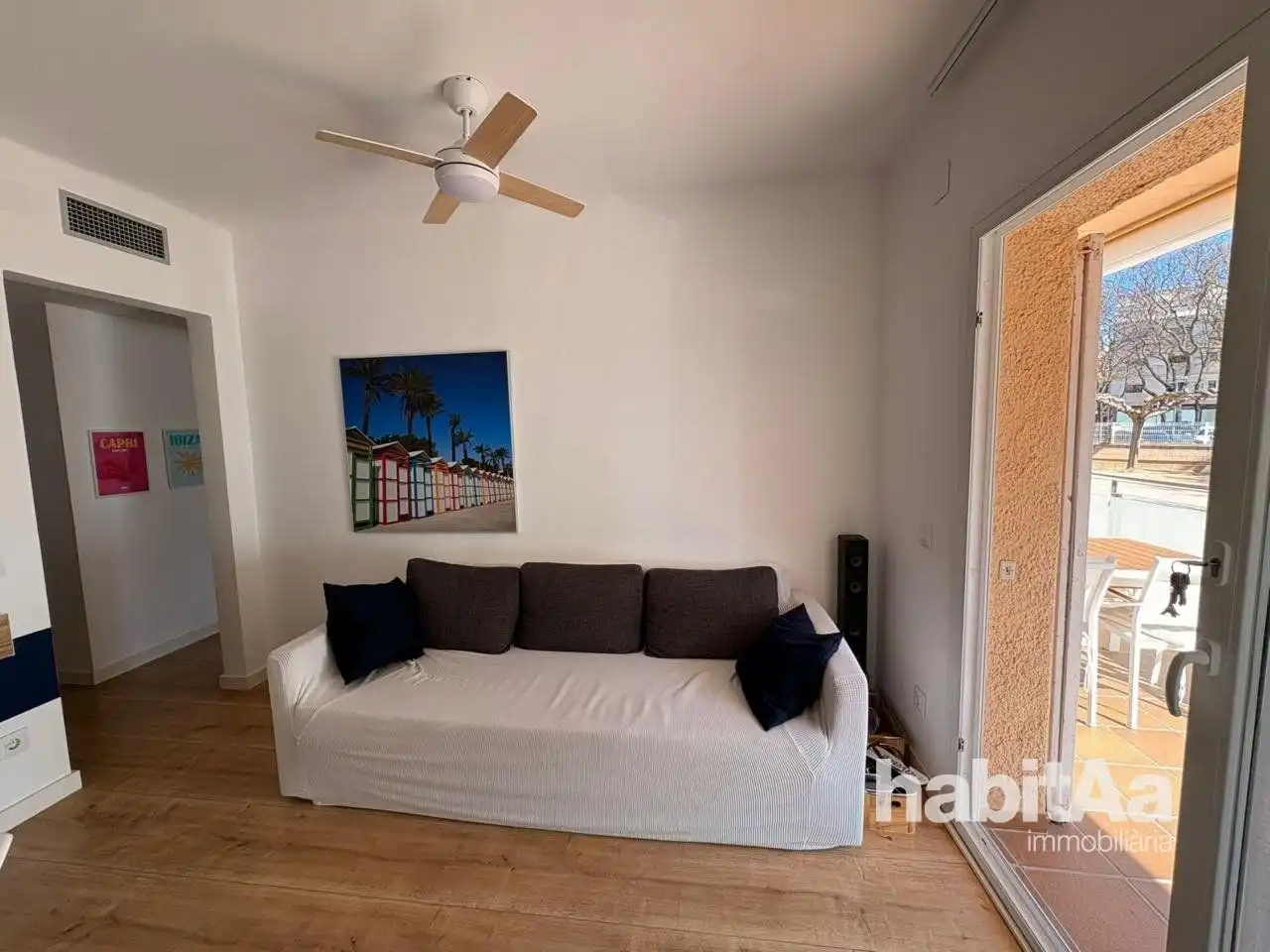 Wohnzimmer von Wohnung zum Verkauf in Castell d'Aro, Platja d'Aro i s'Agaró mit Klimaanlage und Möbliert