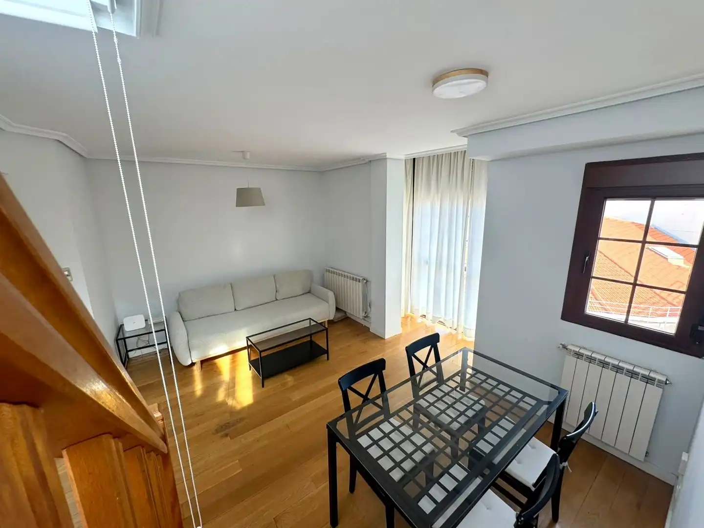 Wohnzimmer von Dachboden zur Miete in Barrio de Salamanca