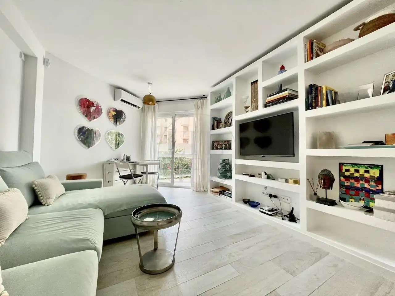 Sala de estar de Apartamento en venta en Eivissa con Aire acondicionado, Terraza y Amueblado