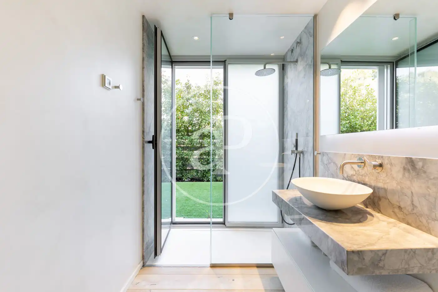 Bathroom of Houses for sale in Sant Cugat del Vallès  with Air Conditioner, Heating and Private garden