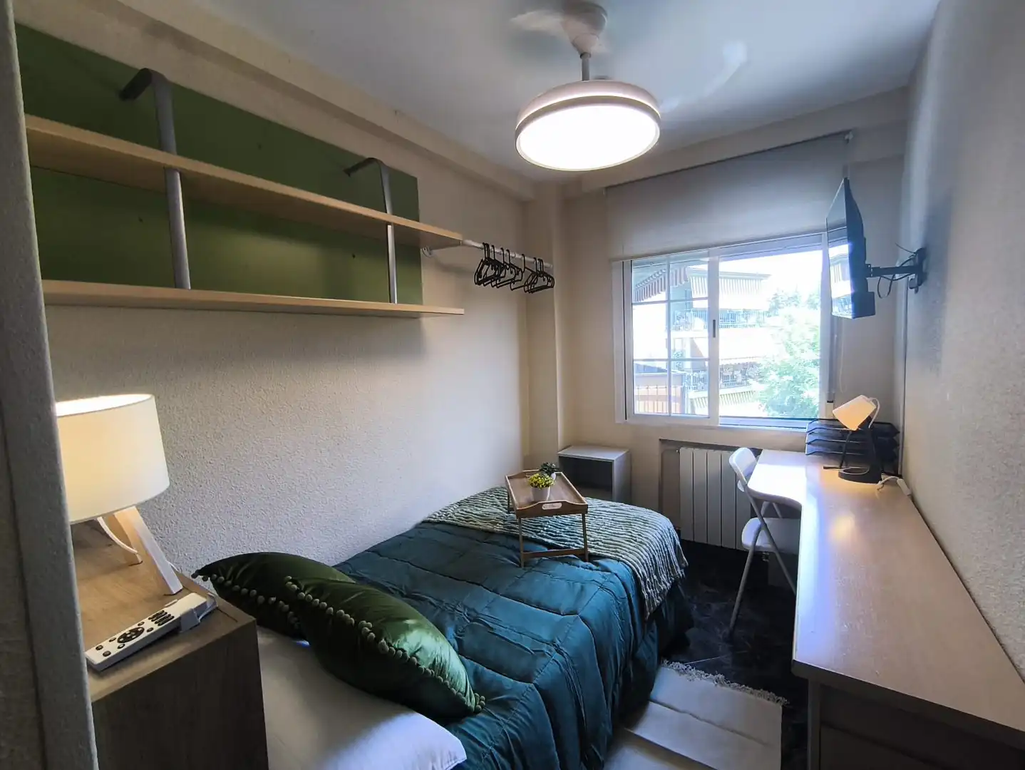 Bedroom of Flat for share in Collado Villalba  with Heating, Terrace and Furnished