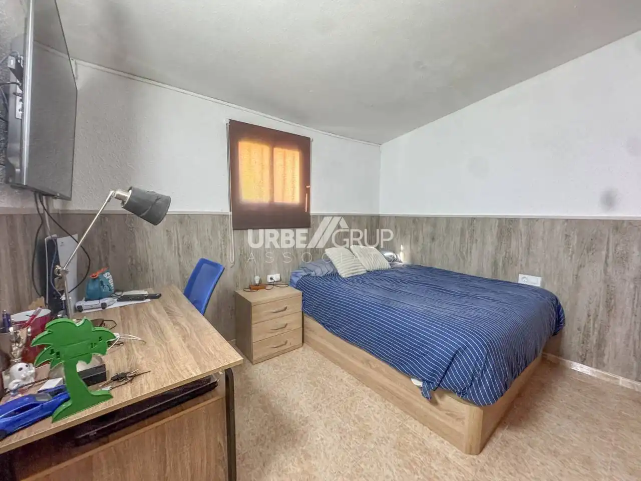 Schlafzimmer von Haus oder Chalet zum Verkauf in Sant Esteve Sesrovires mit Klimaanlage, Heizung und Terrasse