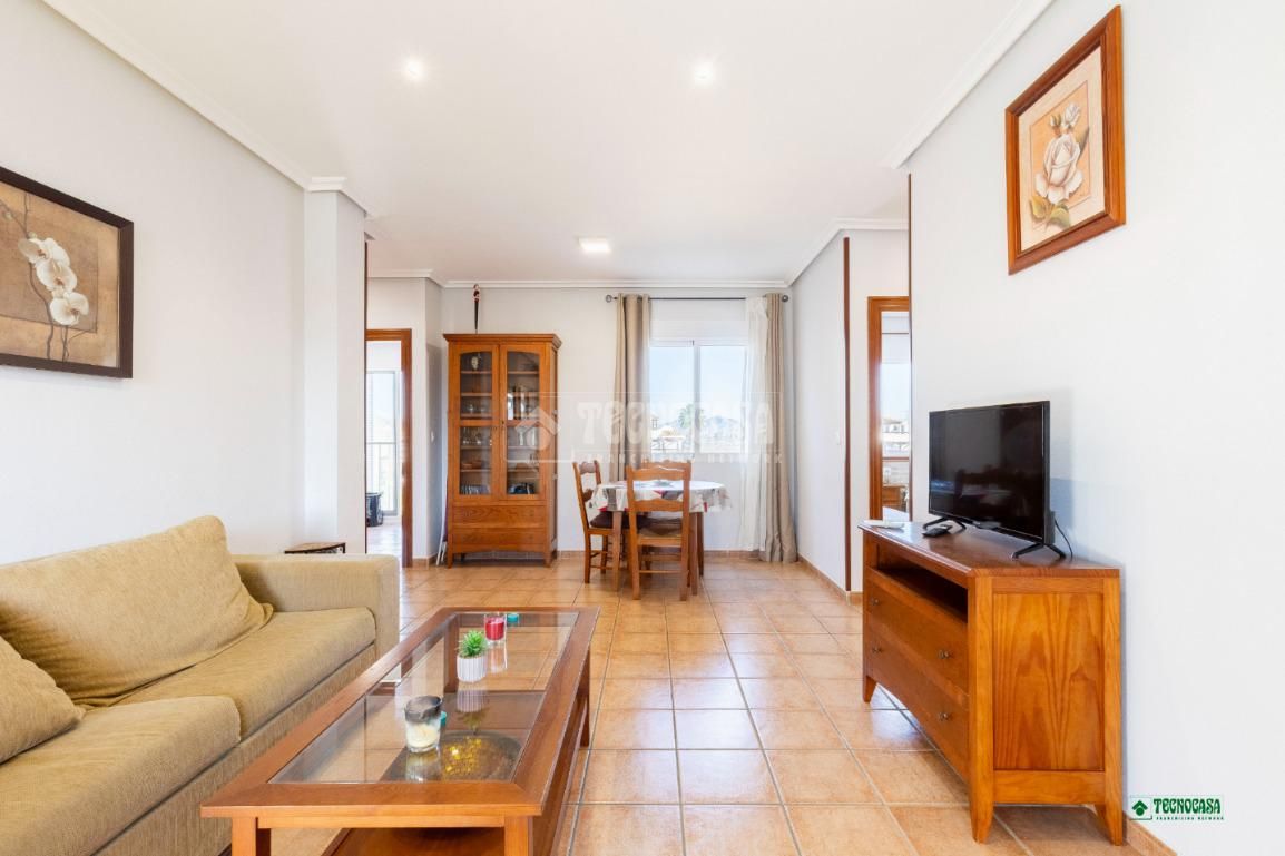 Living room of Flat for sale in Vera  with Air Conditioner, Terrace and Community pool