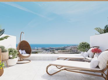 Adosado con piscina en venta en La Cala Mijas
