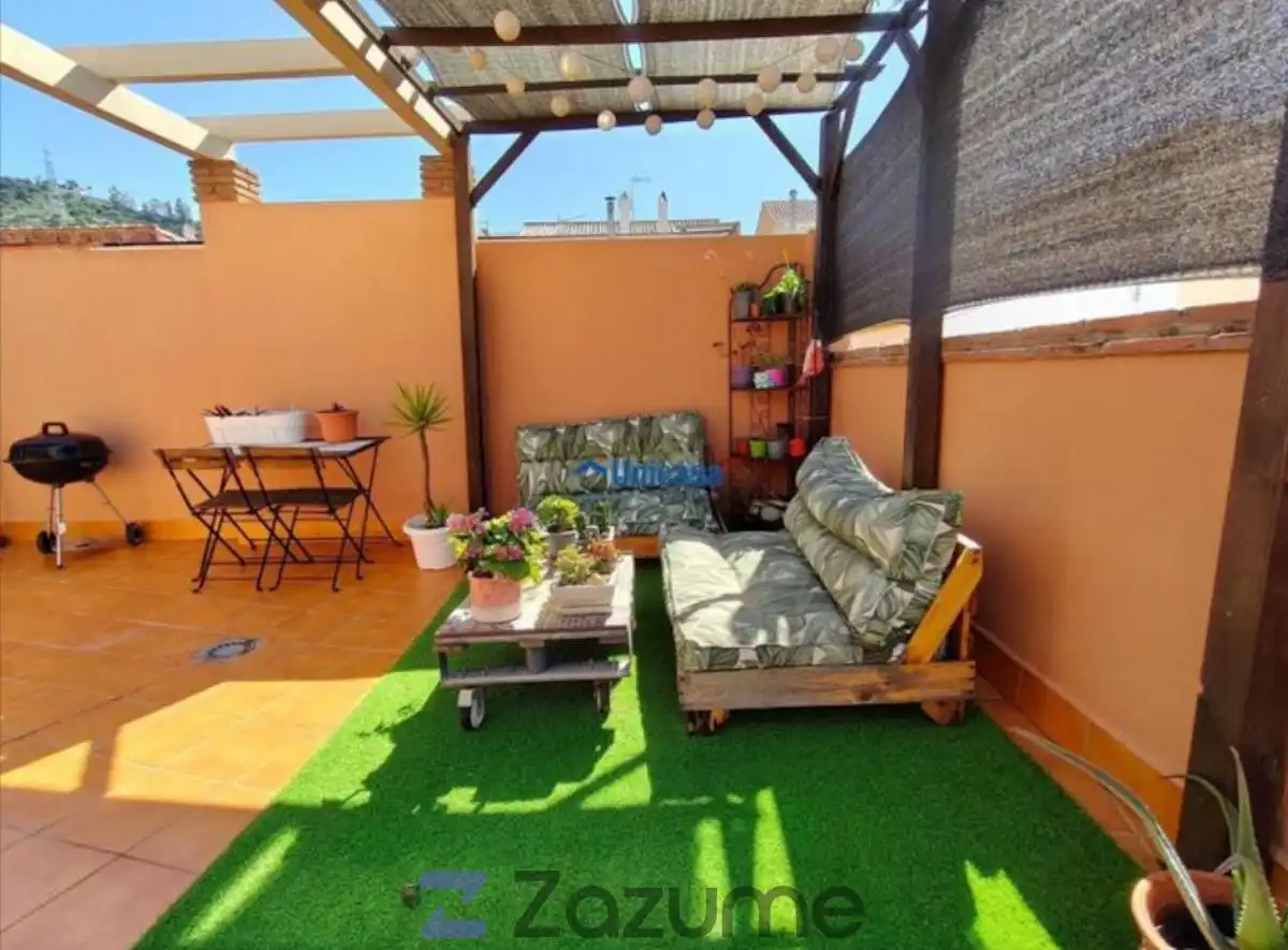 Terrace of Duplexes for rent in Málaga  with Air Conditioner, Oven and Washing machine