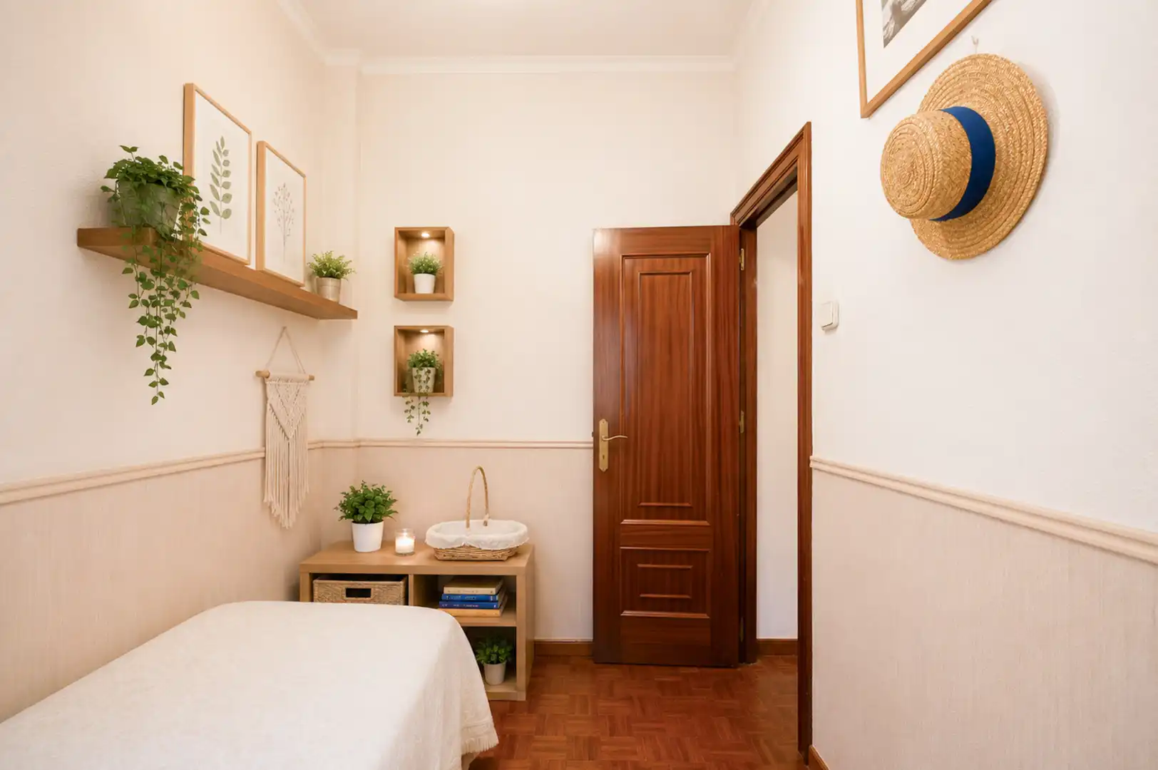 Schlafzimmer von Wohnung zum Verkauf in Madrid mit Klimaanlage und Heizung