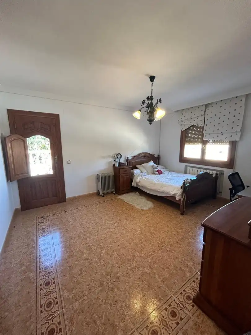 Bedroom of Houses for sale in Calpe / Calp  with Air Conditioner, Private garden and Terrace