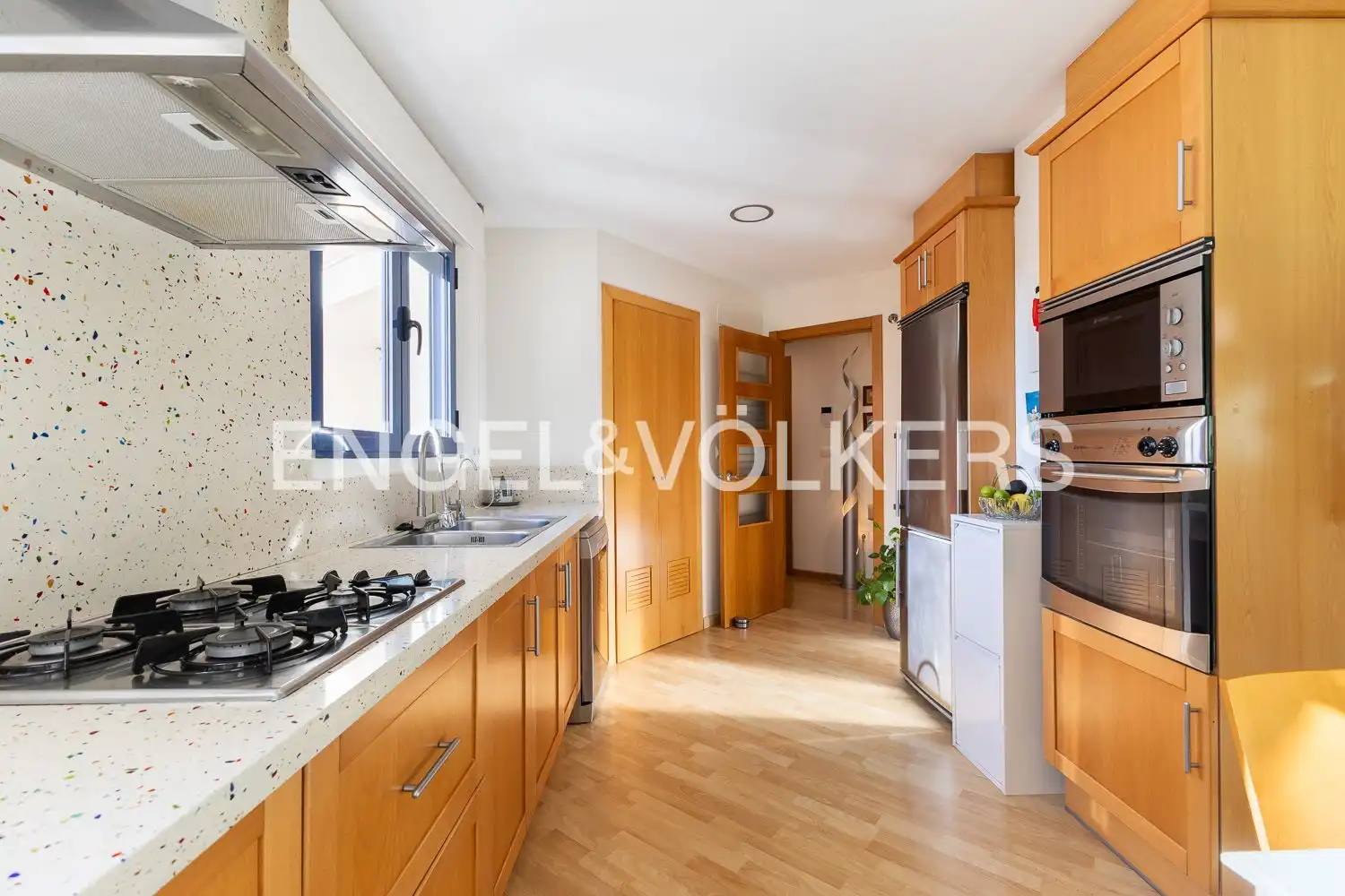 Kitchen of Attic for sale in Valencia  with Air Conditioner, Heating and Terrace
