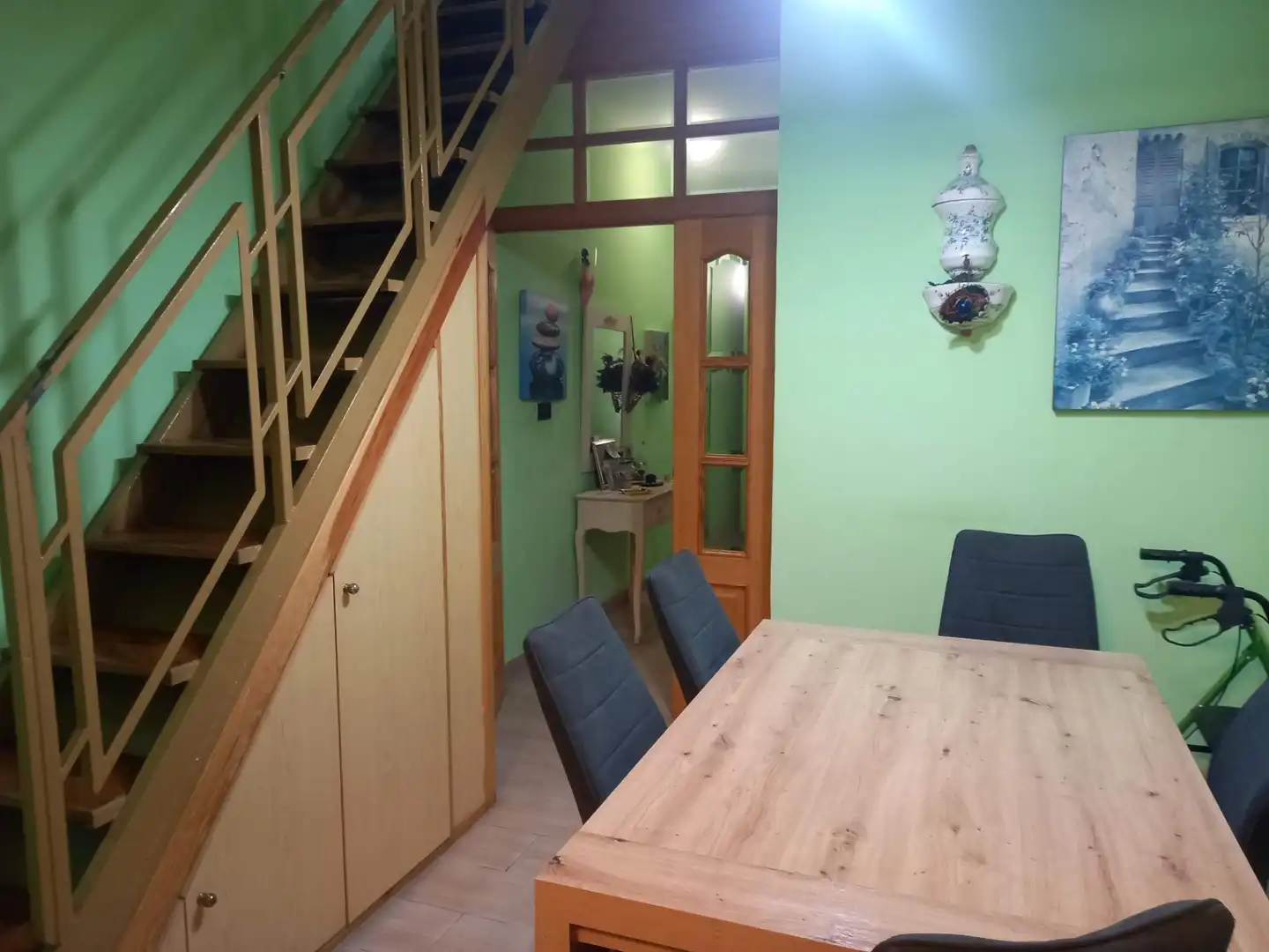 Menjador de Casa o xalet en venda en Cartagena amb Aire condicionat i Moblat
