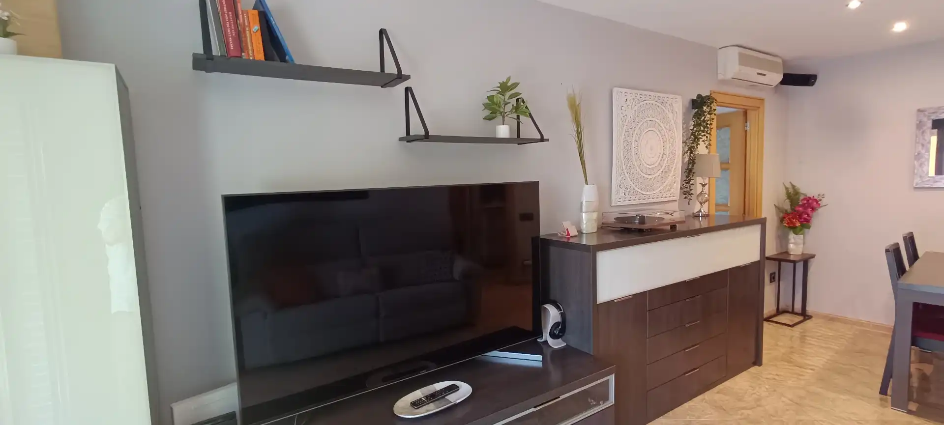 Sala de estar de Piso en venta en Parets del Vallès con Aire acondicionado, Calefacción y Terraza