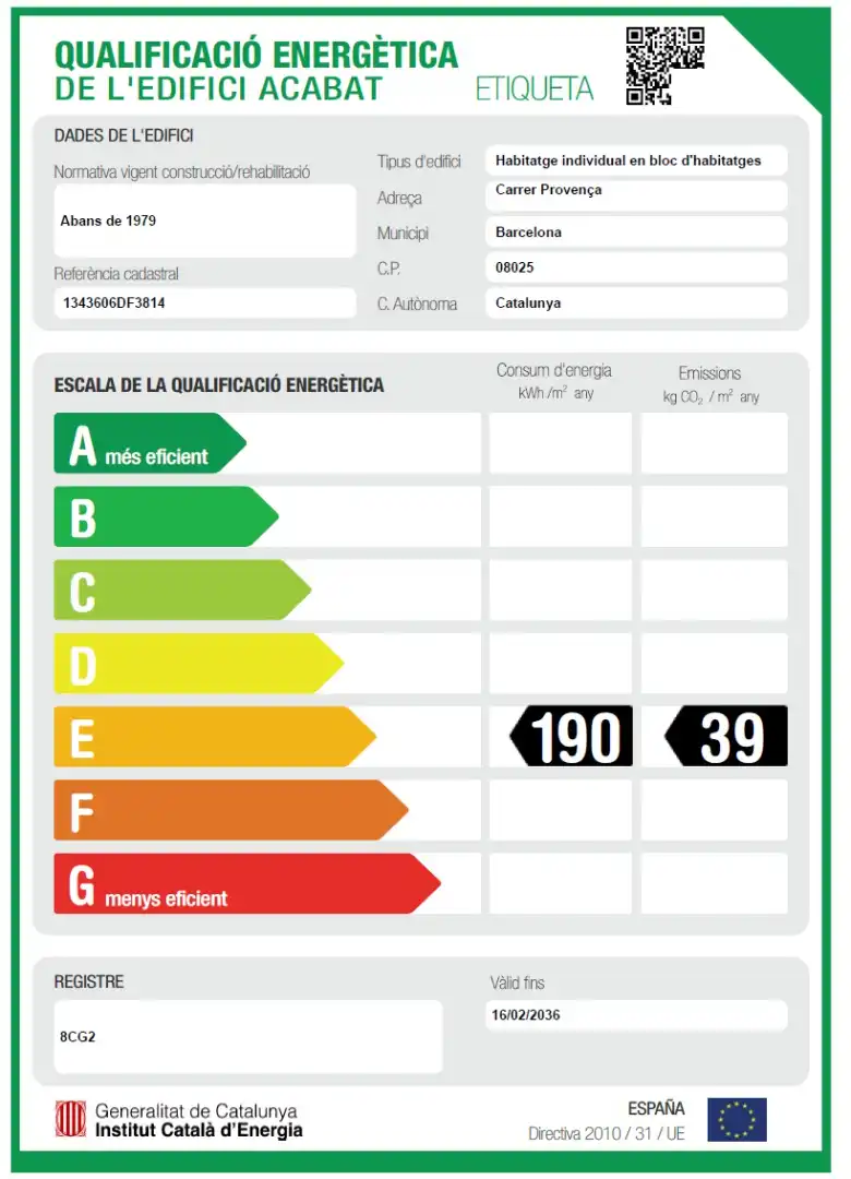 Garten von Wohnung zum Verkauf in Barcelona mit Klimaanlage, Heizung und Parkett