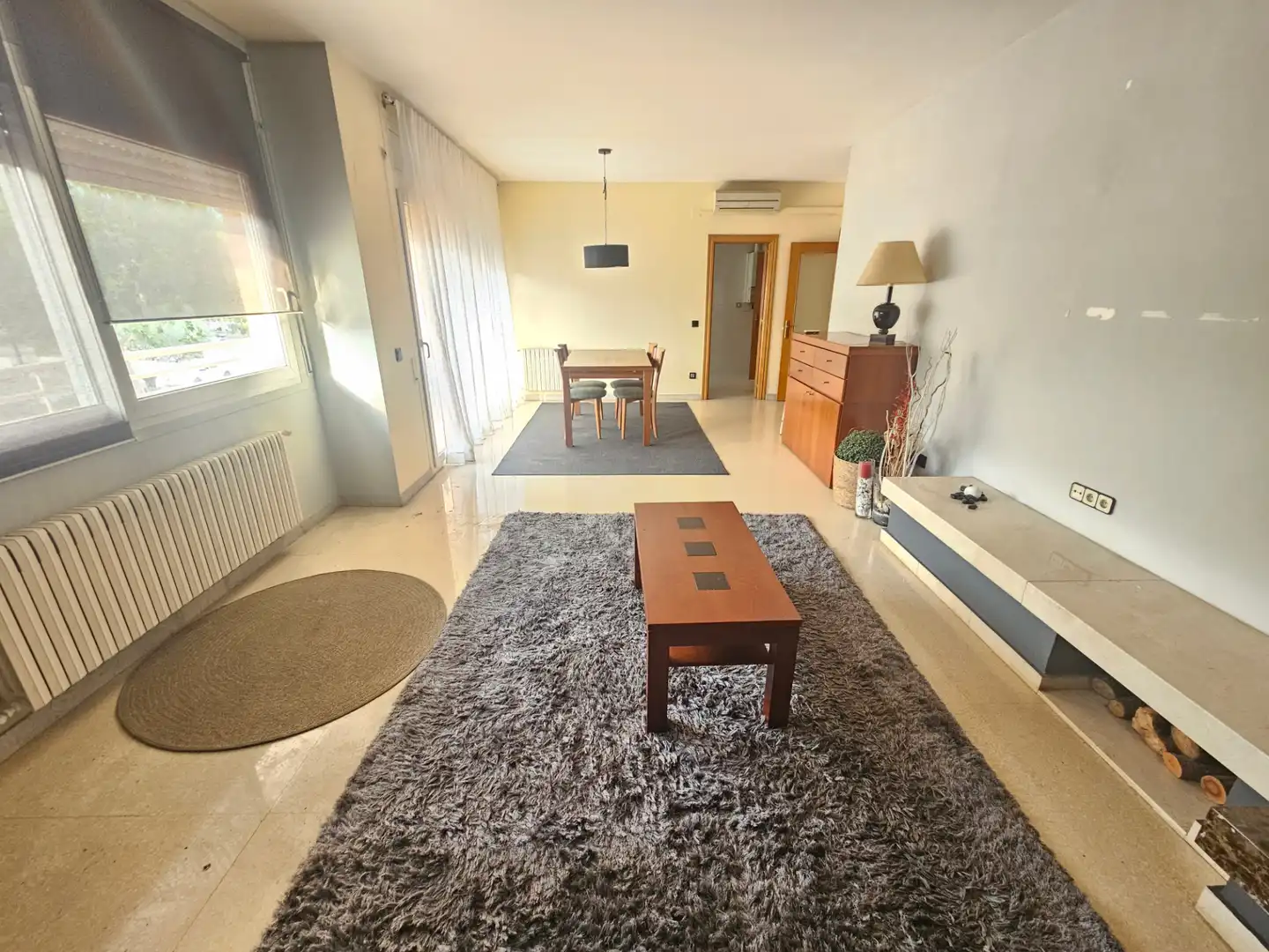 Sala de estar de Piso de alquiler en Sant Quirze del Vallès con Aire acondicionado, Calefacción y Trastero