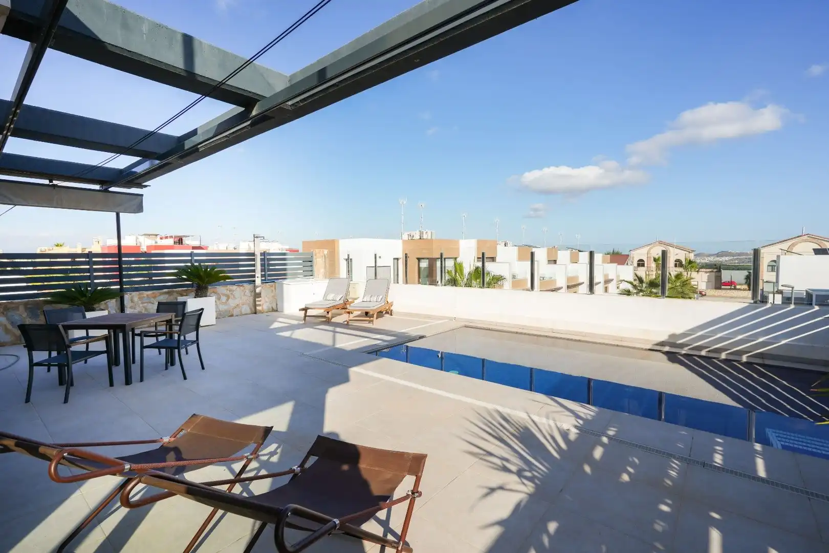 Terraza de Casa o chalet en venta en Algorfa con Piscina comunitaria
