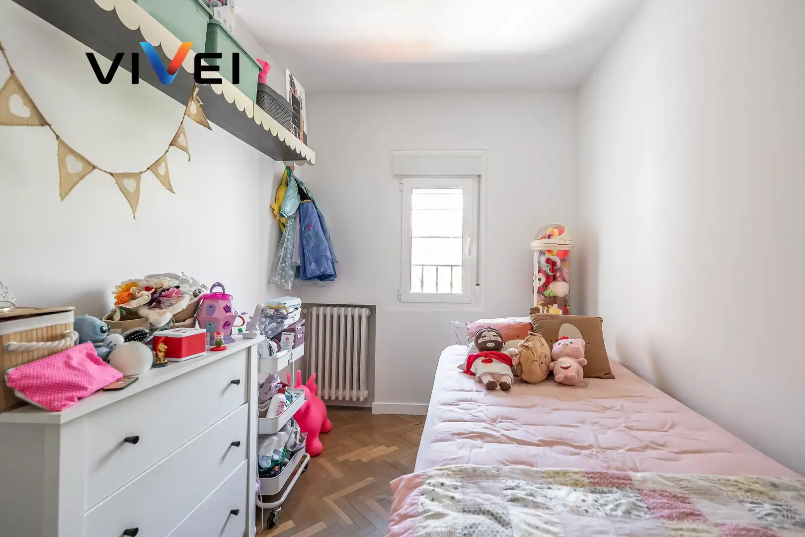 Bedroom of Flat for sale in Madrid  with Heating