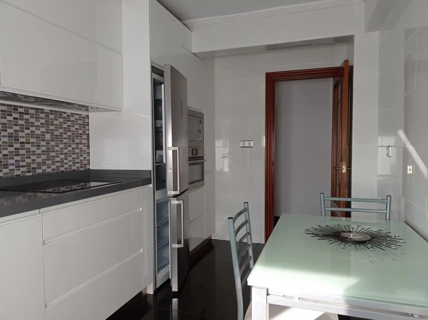 Kitchen of Flat for sale in Etxebarri  with Heating, Terrace and Storage room