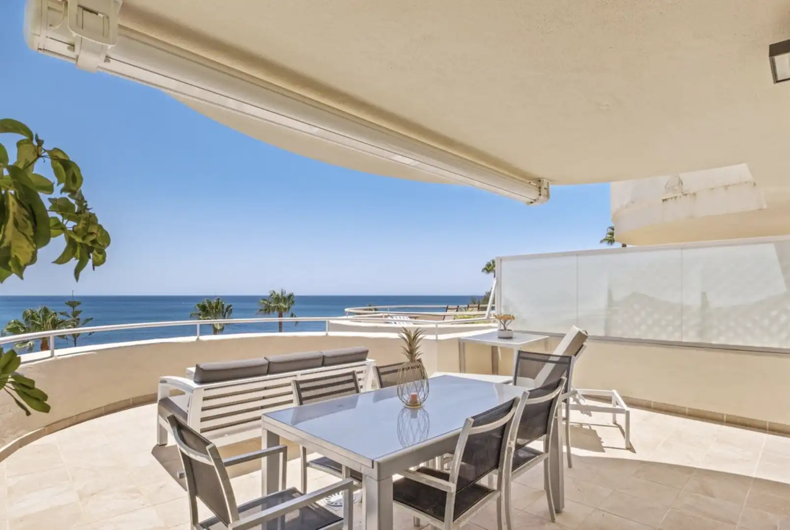 Terraza de Apartamento en venta en Estepona con Aire acondicionado, Calefacción y Terraza
