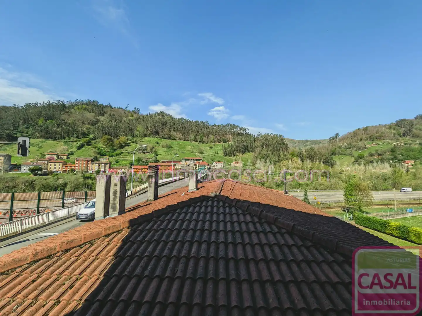 Exterior view of Flat for sale in Mieres (Asturias)  with Heating, Terrace and Storage room