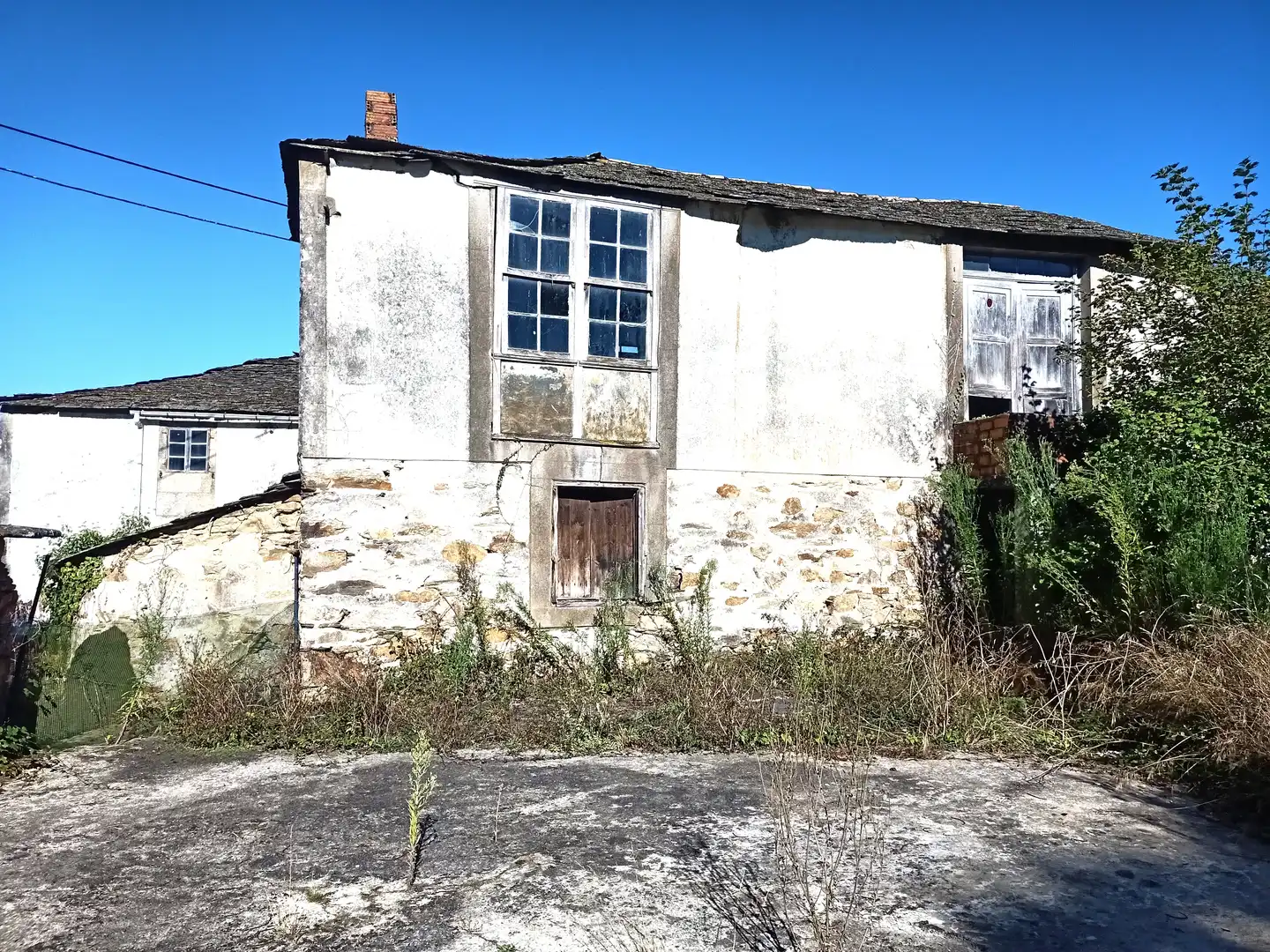 Vista exterior de Finca rústica en venta en Vilalba con Calefacción, Jardín privado y Terraza