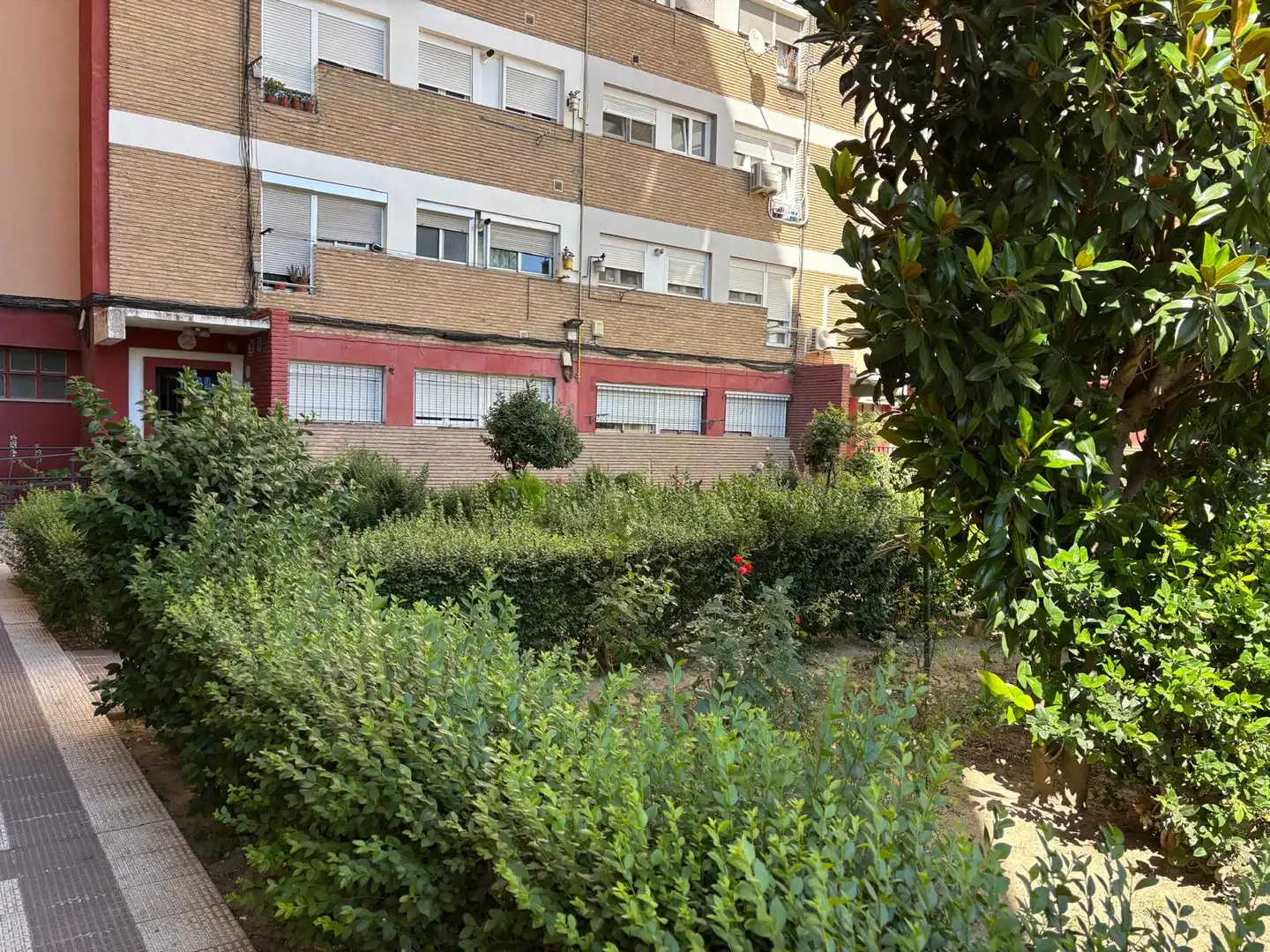 Garden of Flat for sale in Zaragoza  with Heating, Private garden and Parquet flooring