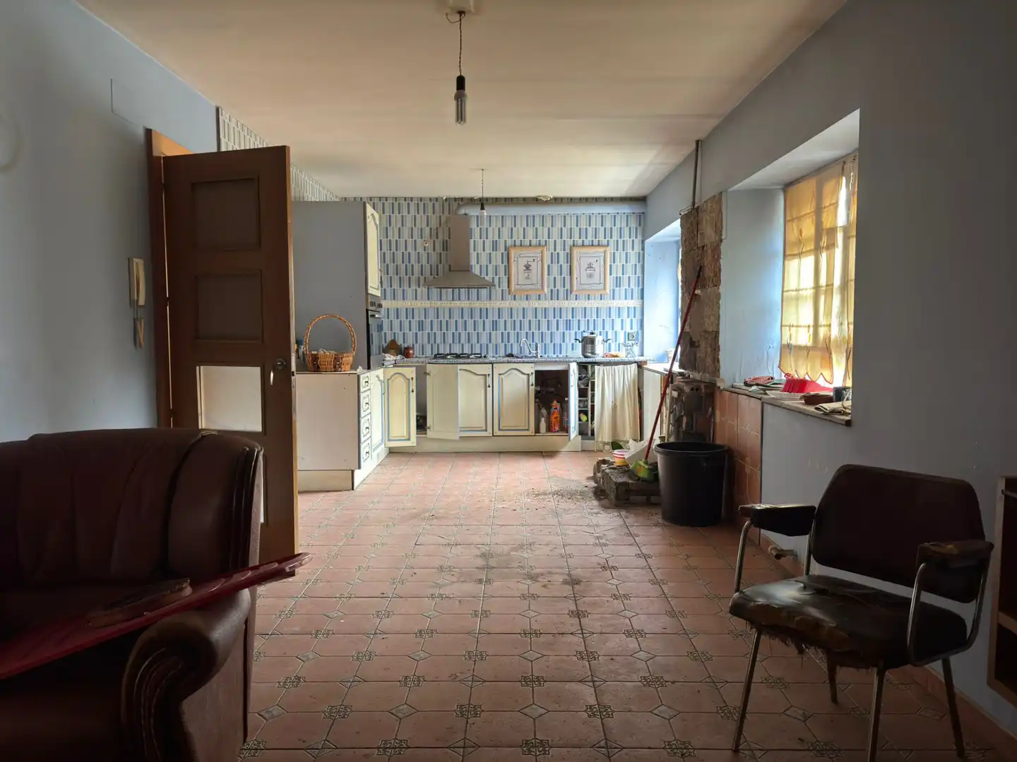 Cocina de Finca rústica en venta en Santovenia de la Valdoncina