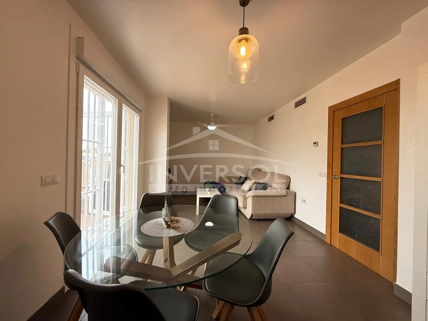 Living room of Attic for sale in El Ejido  with Terrace, Furnished and Oven