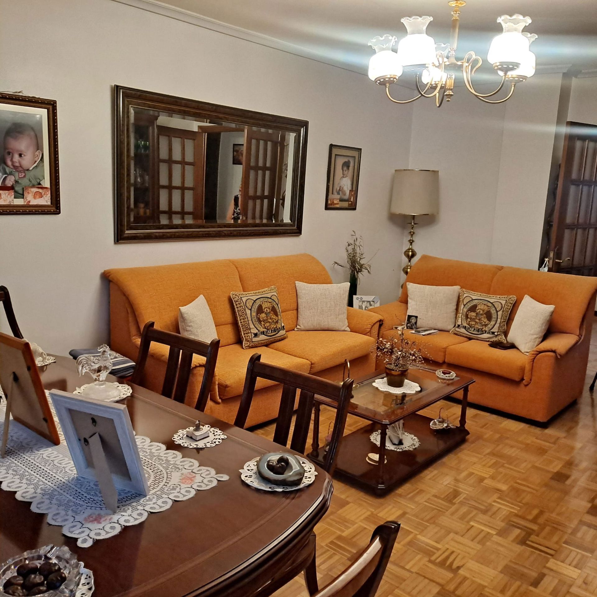 Living room of Flat for sale in Valladolid Capital  with Heating