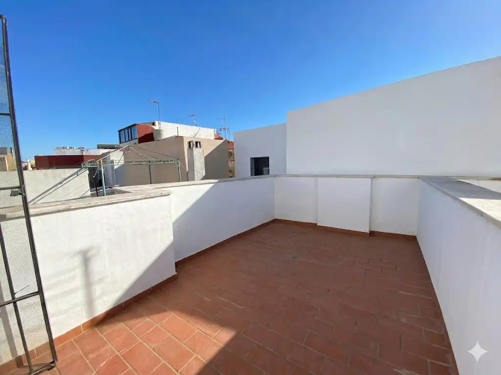 Terrace of Detached homes for sale in Los Barrios  with Heating, Terrace and Storage room
