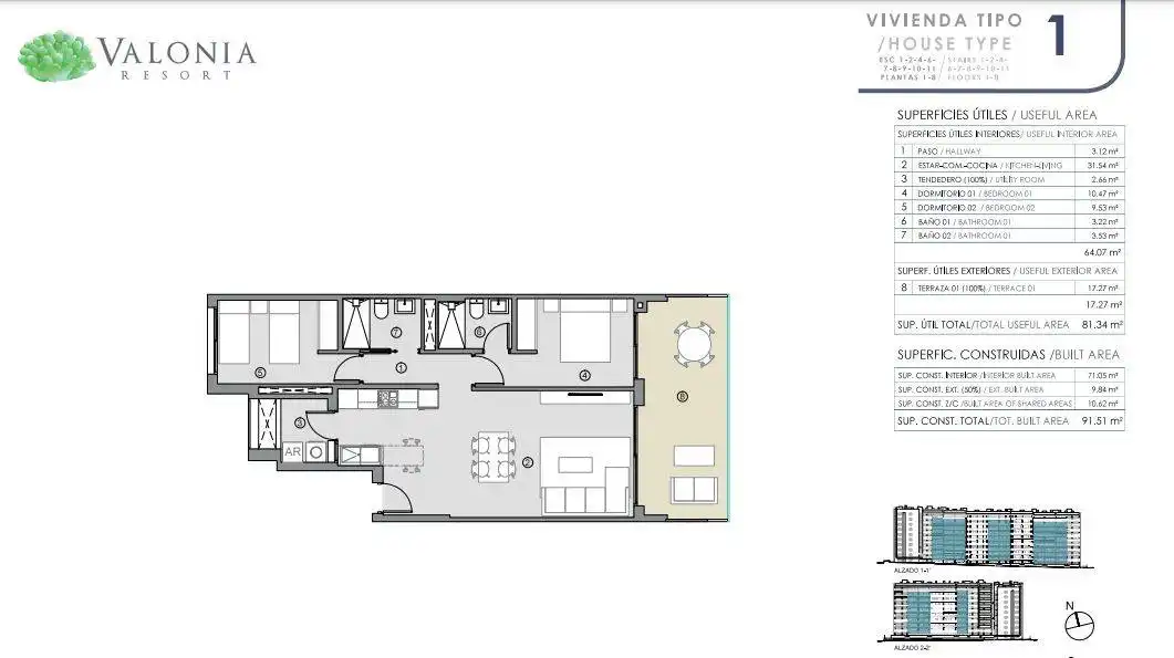 Apartament amb piscina en venda a Playa del Acequión, Náufragos y Rocío del Mar, imagen 22
