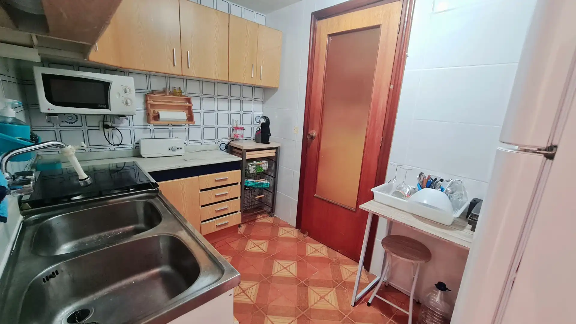 Kitchen of Flat for rent in Torrevieja  with Heating, Terrace and Storage room