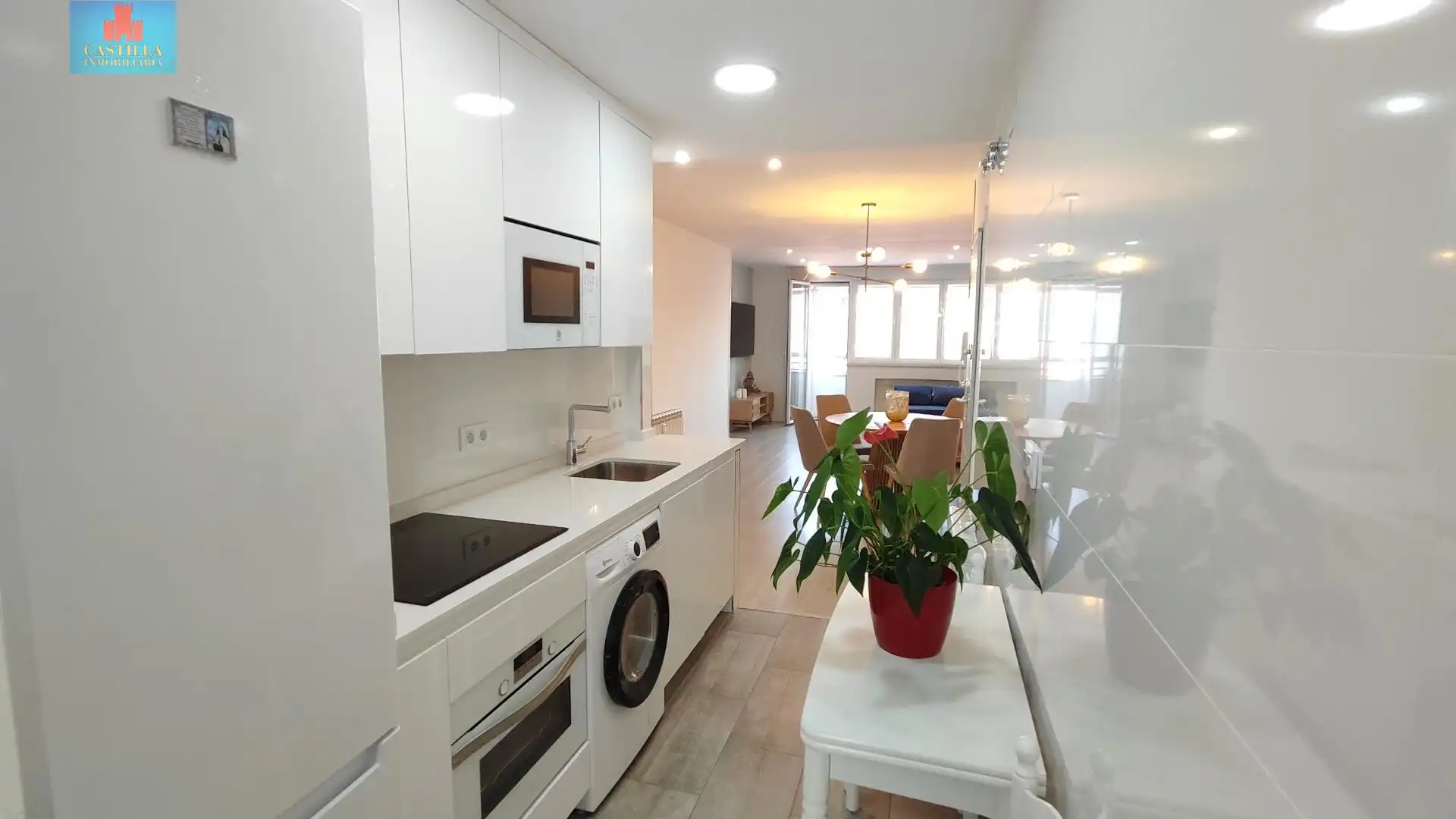 Cocina de Piso en venta en Ávila con Calefacción, Jardín privado y Terraza