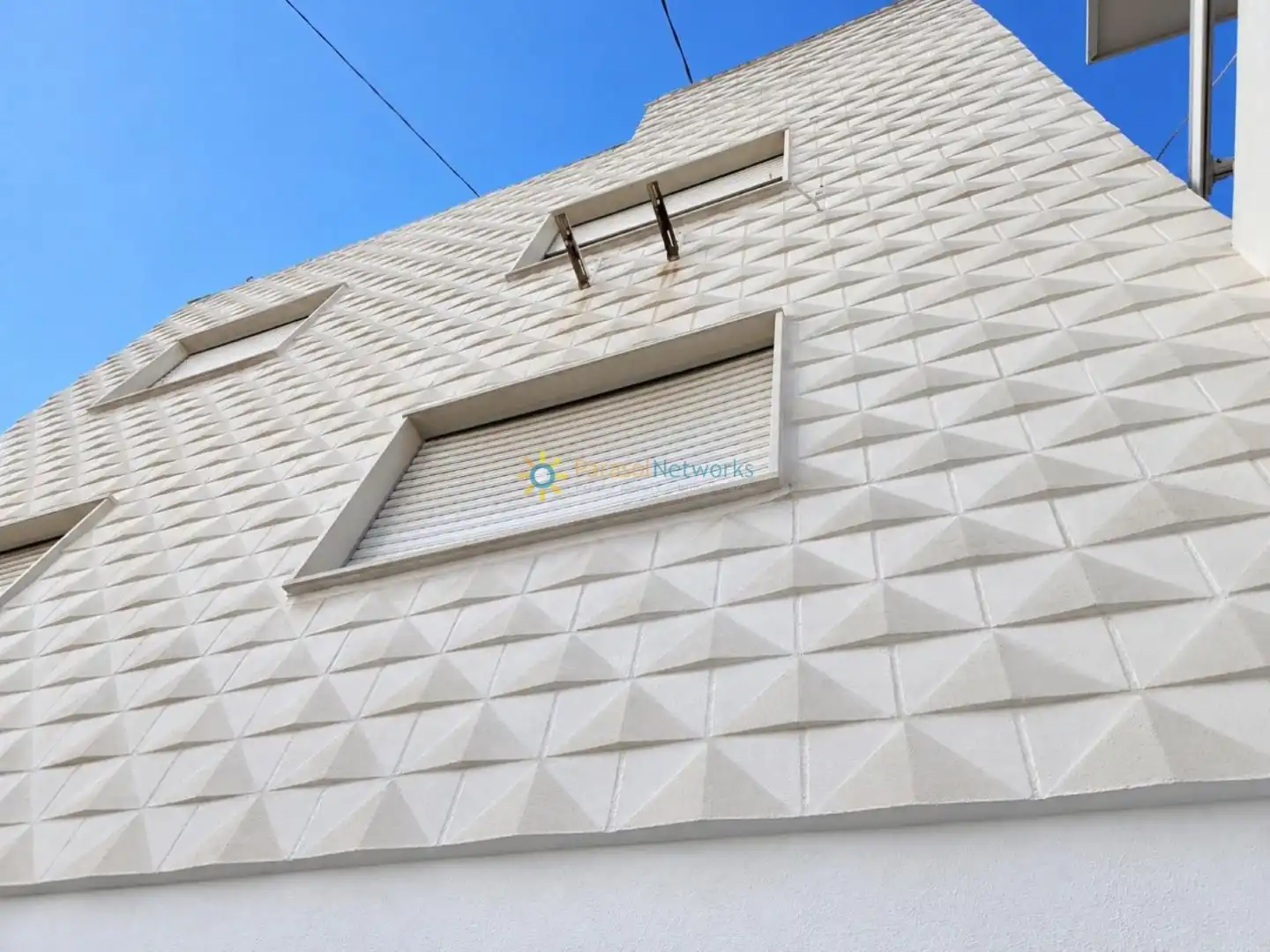 Exterior view of Flat for sale in Oliva  with Balcony