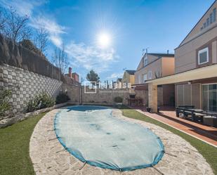 Swimming pool of House or chalet for sale in Rivas-Vaciamadrid  with Heating, Parquet flooring and Storage room