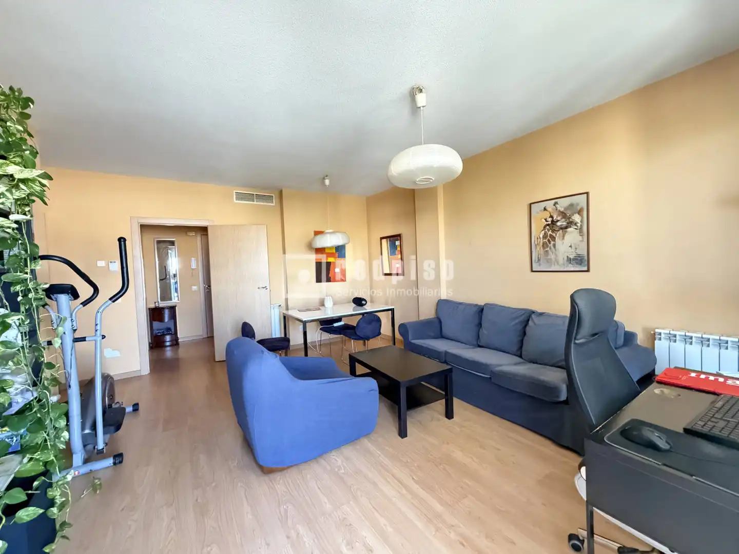 Sala de estar de Piso de alquiler en Las Rozas de Madrid con Jardín privado, Terraza y Trastero