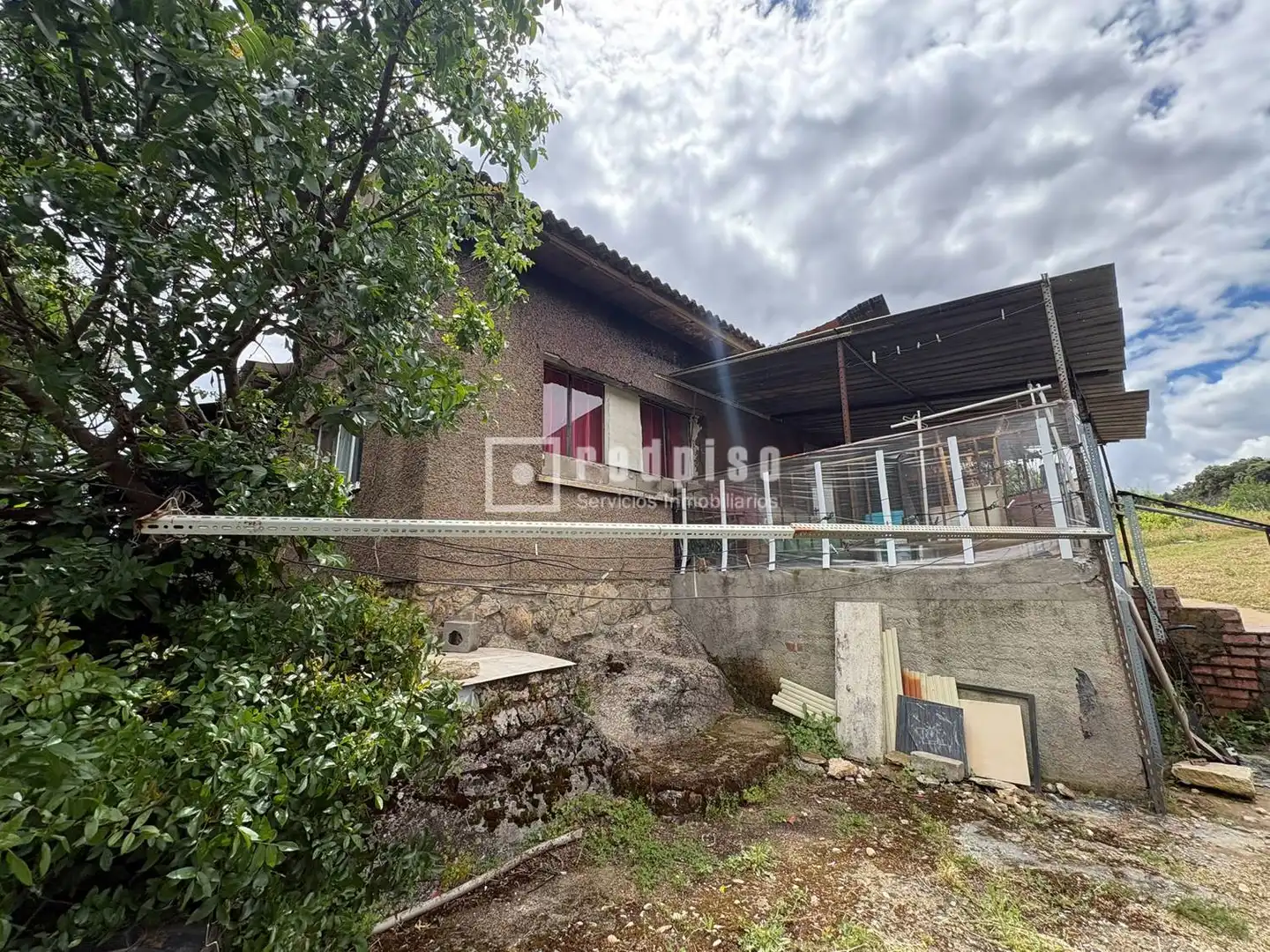 Vista exterior de Casa o chalet en venta en Cadalso de los Vidrios con Calefacción