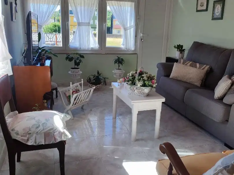 Sala de estar de Casa adosada en venta en As Pontes de García Rodríguez 